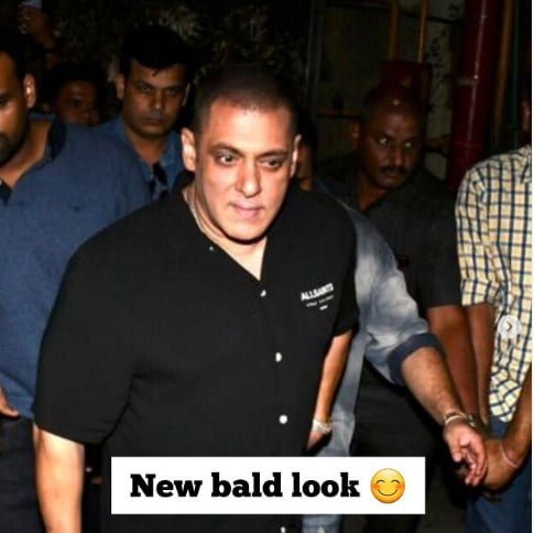 सलमान खान फिर हुए गंजे, जानिए क्या हैं उनके नए लुक की सच्चाई 2 सलमान खान